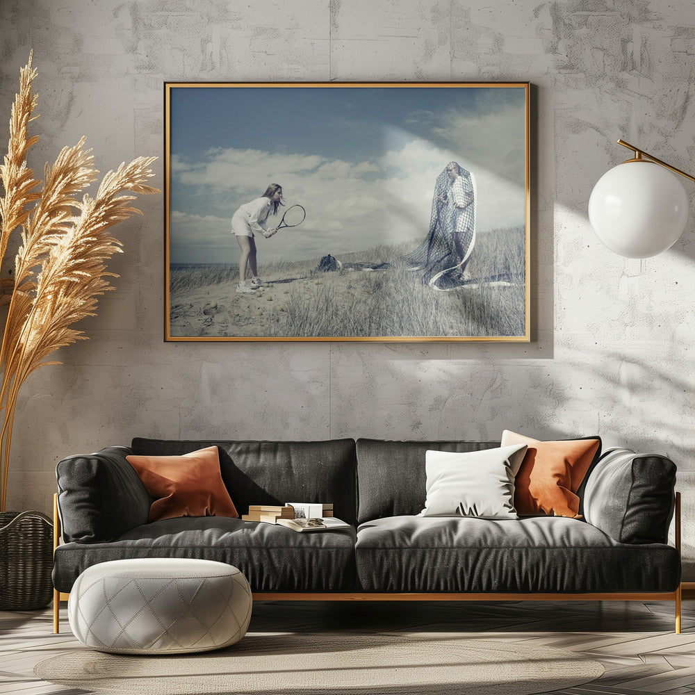 Game, set and match - Poster / Art Print - interiör