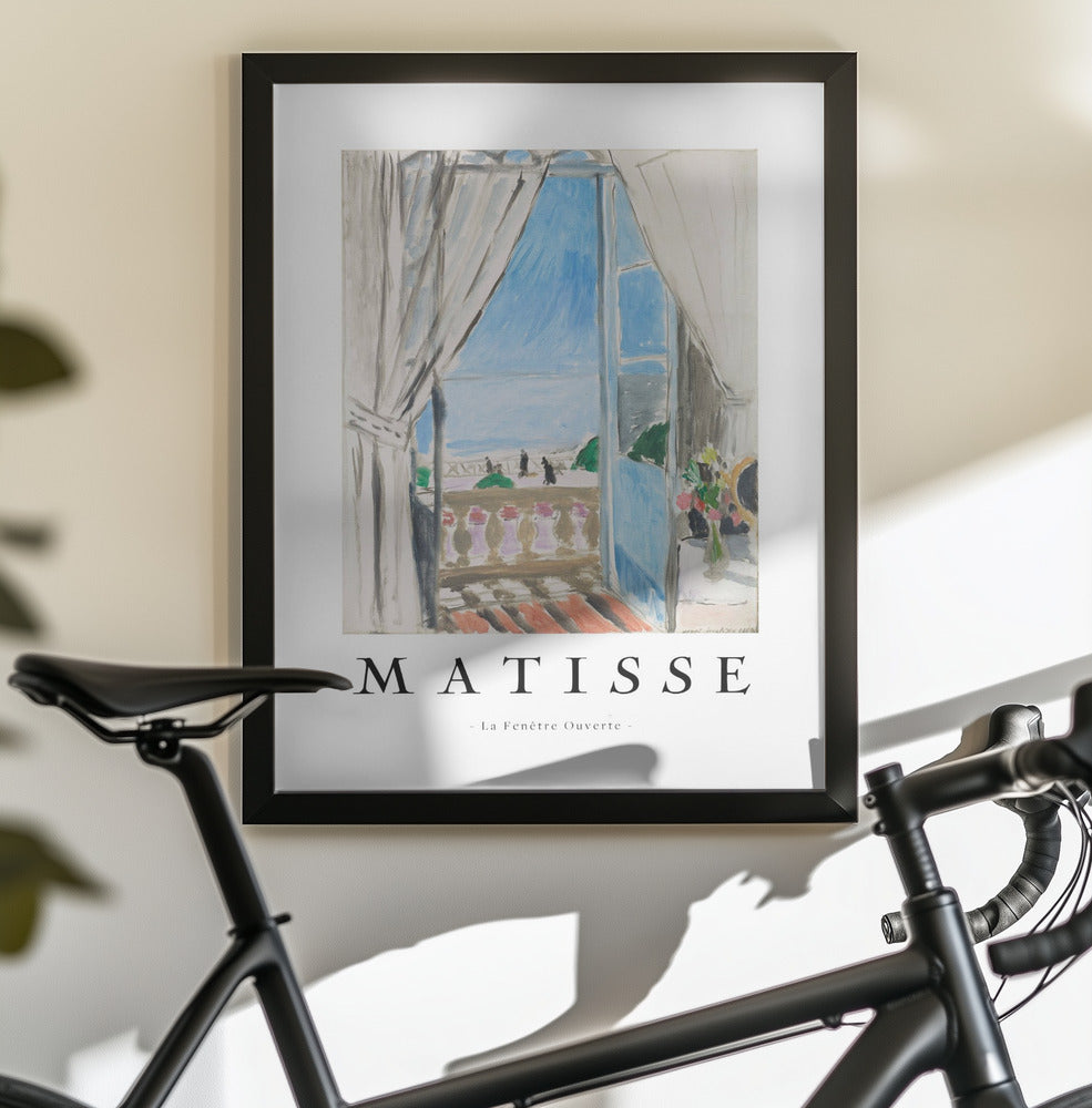 La Fenêtre Ouverte - Poster / Art Print - interiör