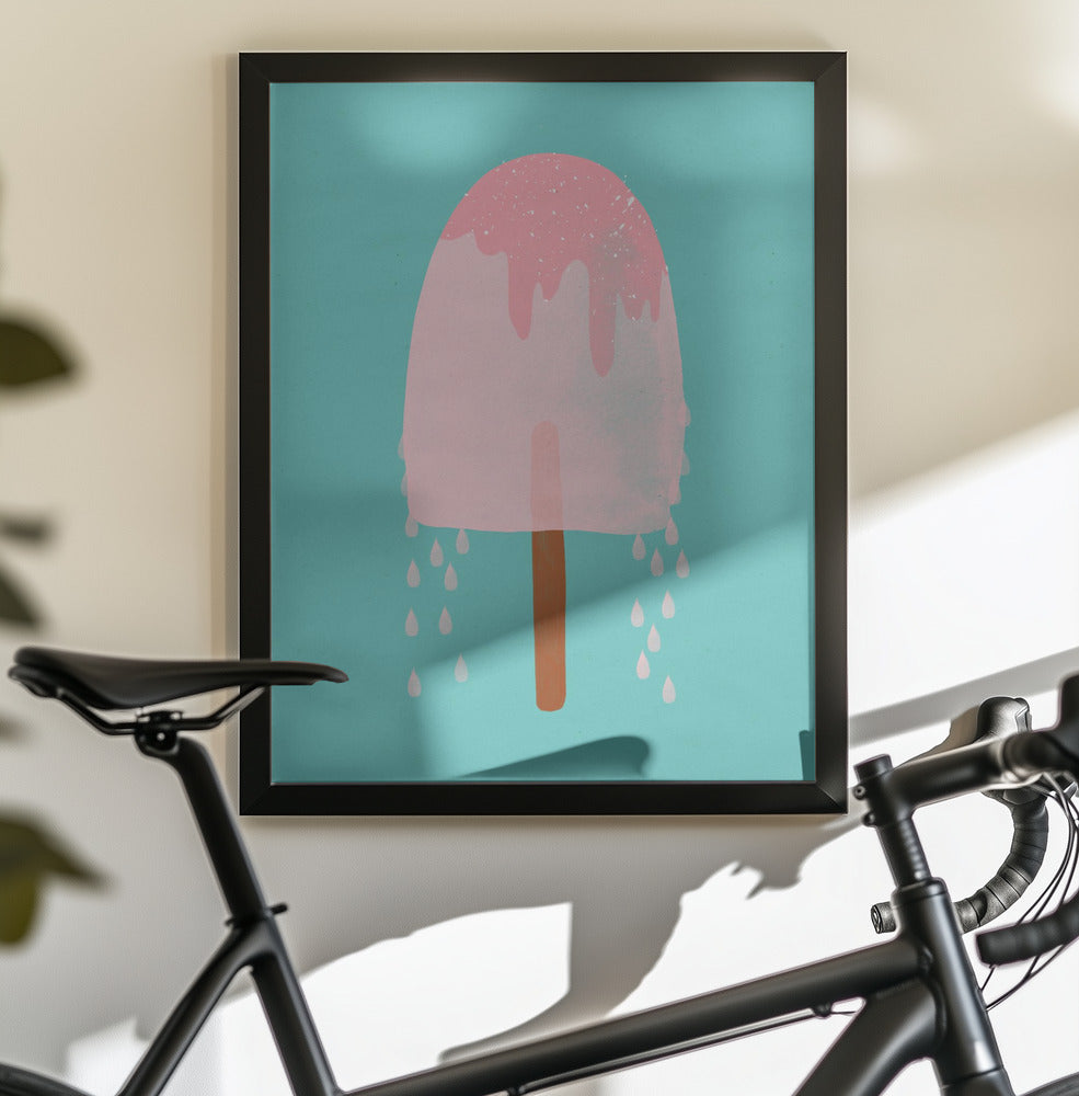 Yummy Ice Cream - Poster / Art Print - interiör