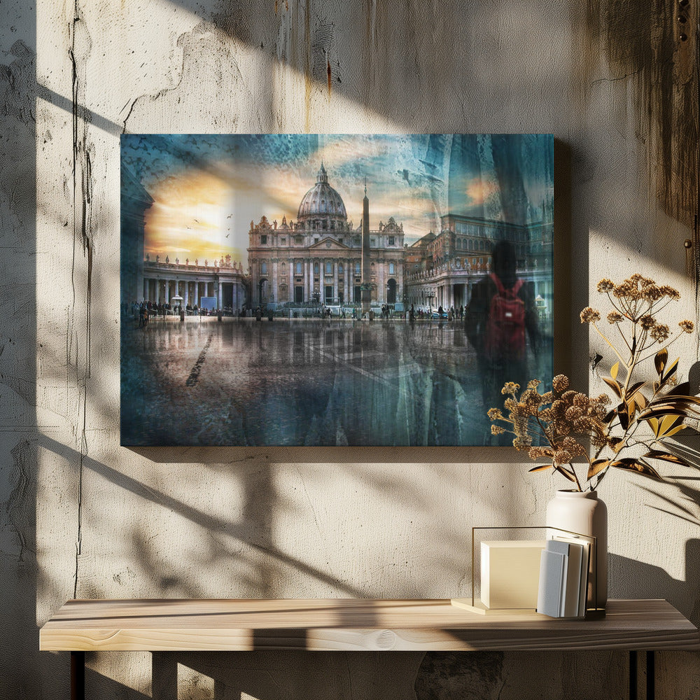 St. Peter's Square - Poster / Art Print - interiör