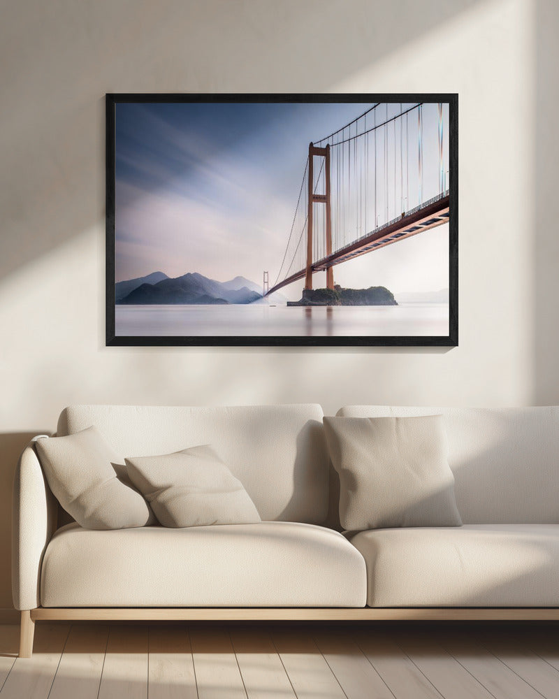 Xihou Bridge & Moon Bay - Poster / Art Print - interiör