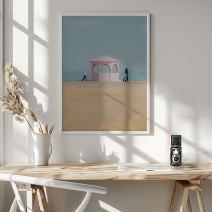 Morning walk - Poster / Art Print - interiör