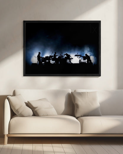 The band. - Poster / Art Print - interiör
