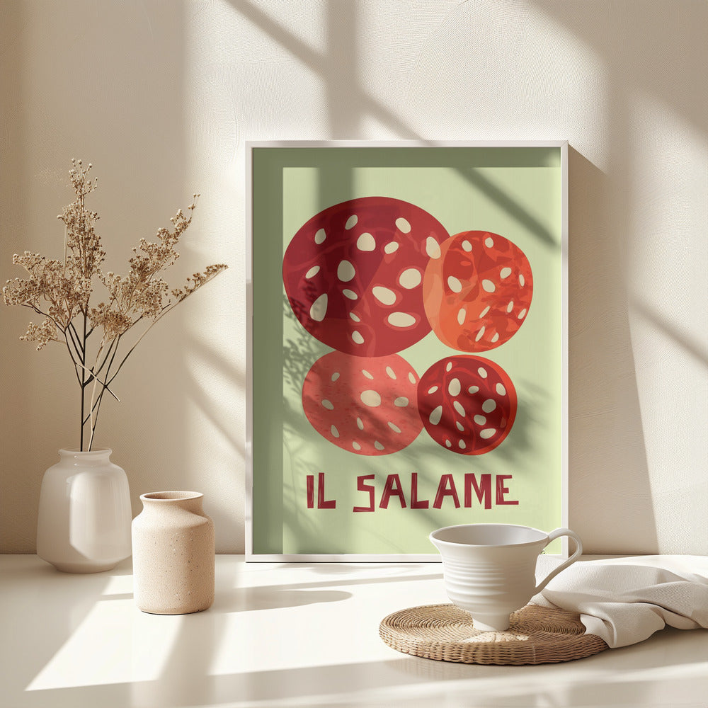 Il Salame - Poster / Art Print - interiör