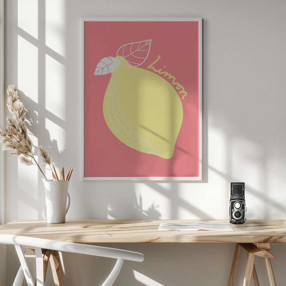 Limon - Poster / Art Print - interiör