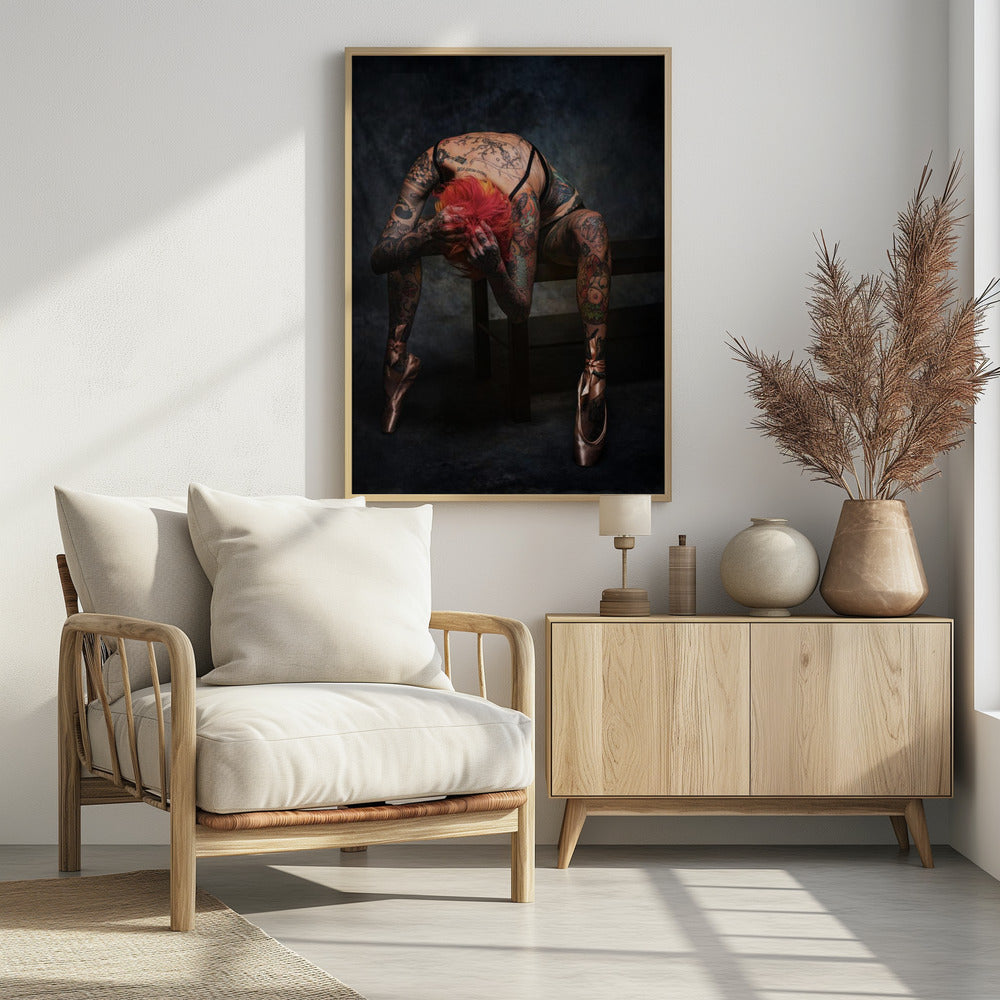 The Dancer - Poster / Art Print - interiör