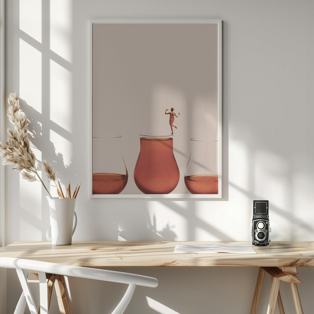 I prefer the full one - Poster / Art Print - interiör