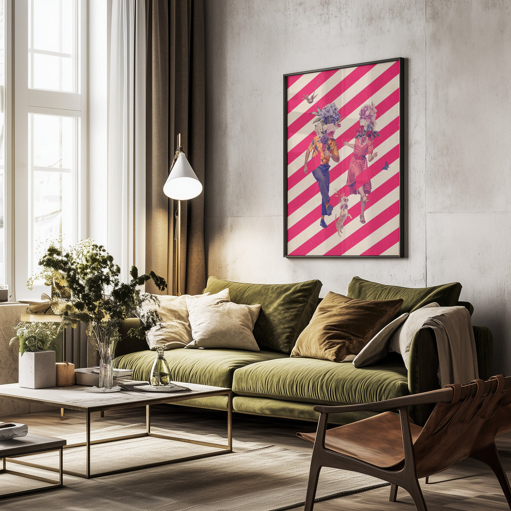 Party Time - Poster / Art Print - interiör