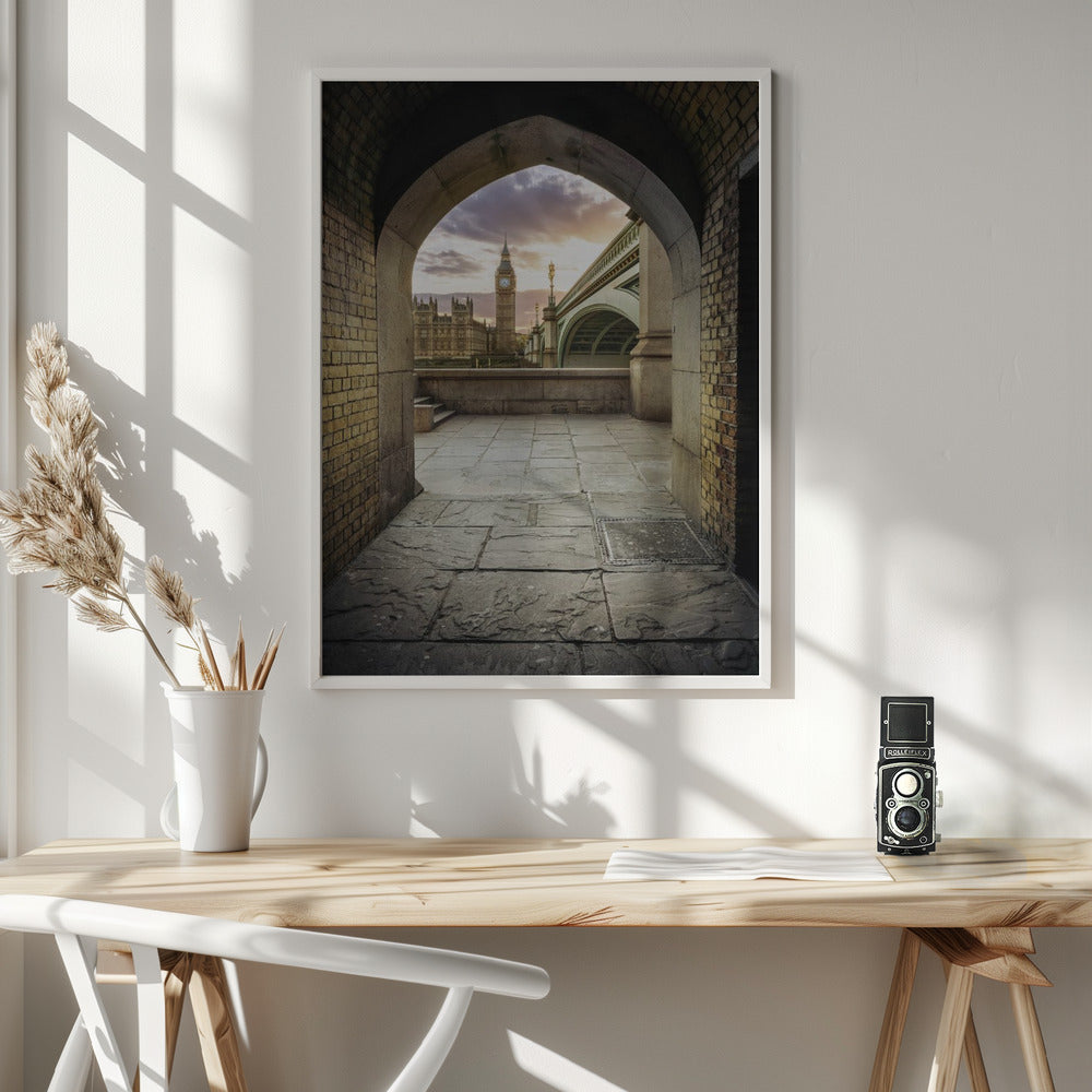 Westminster Tunnel - Poster / Art Print - interiör