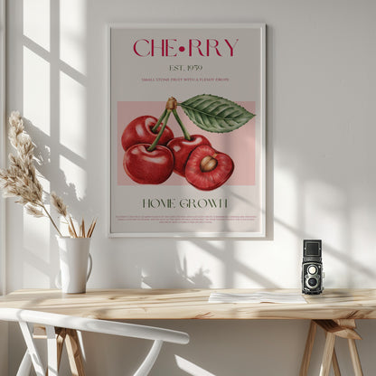 Cherry print - Poster / Art Print - interiör