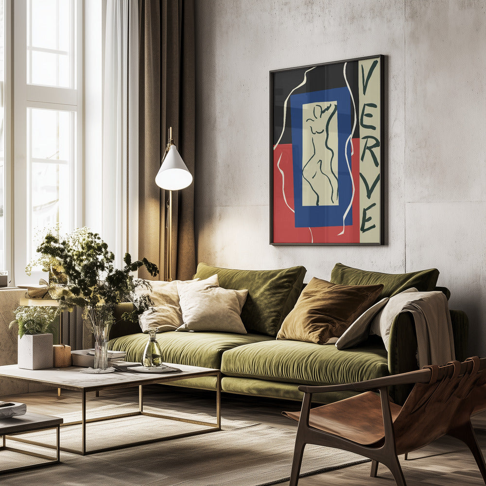 Verve 1937, Copertina Di Verve - Poster / Art Print - interiör