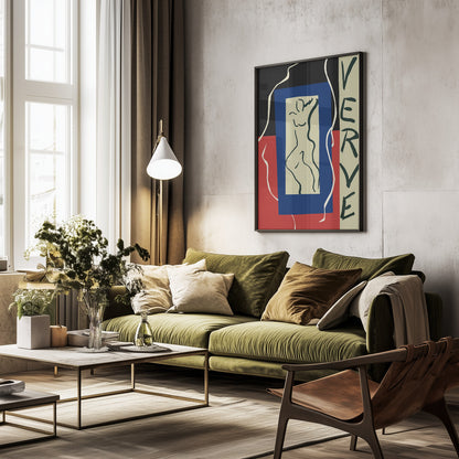 Verve 1937, Copertina Di Verve - Poster / Art Print - interiör