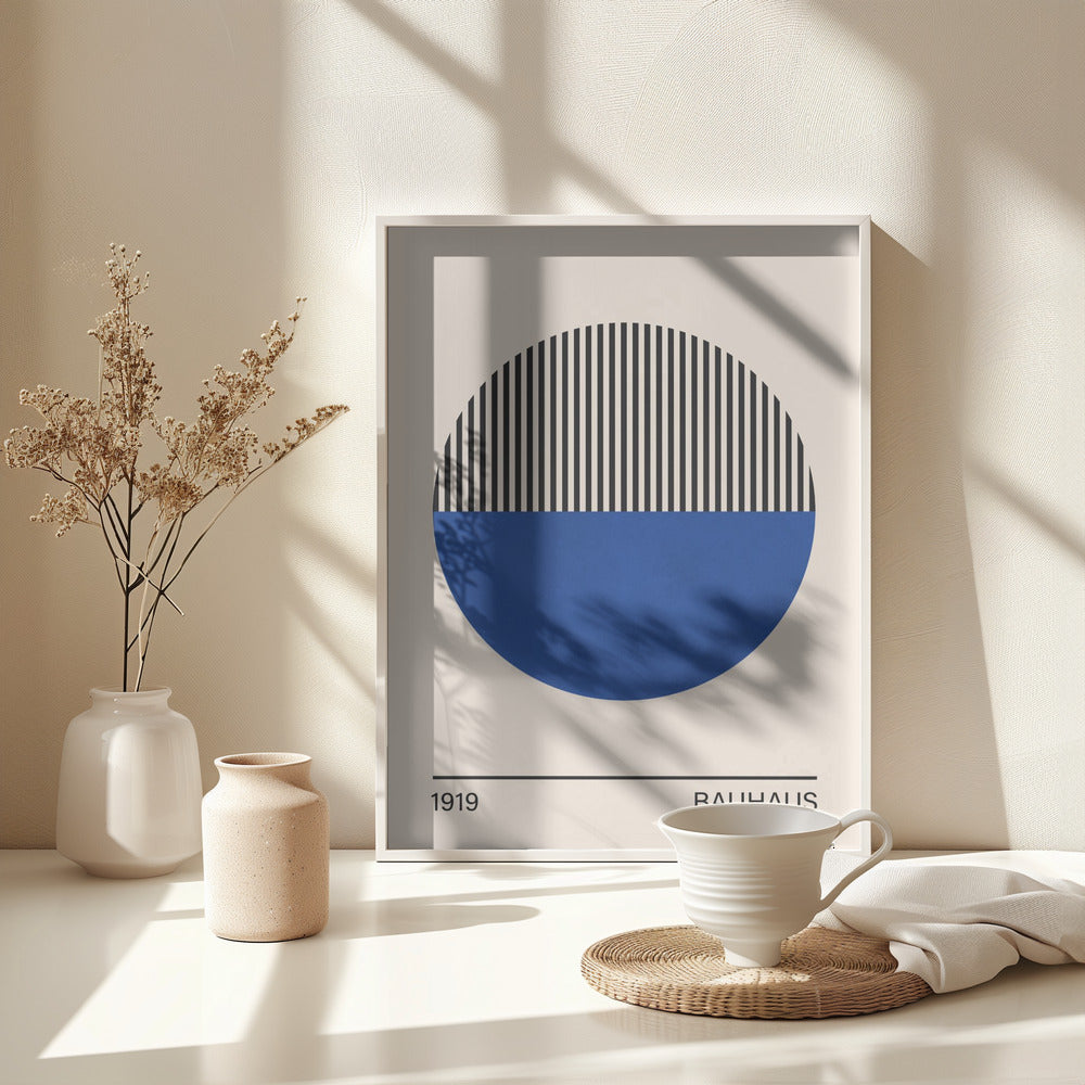 Bauhaus art 1 - Poster / Art Print - interiör