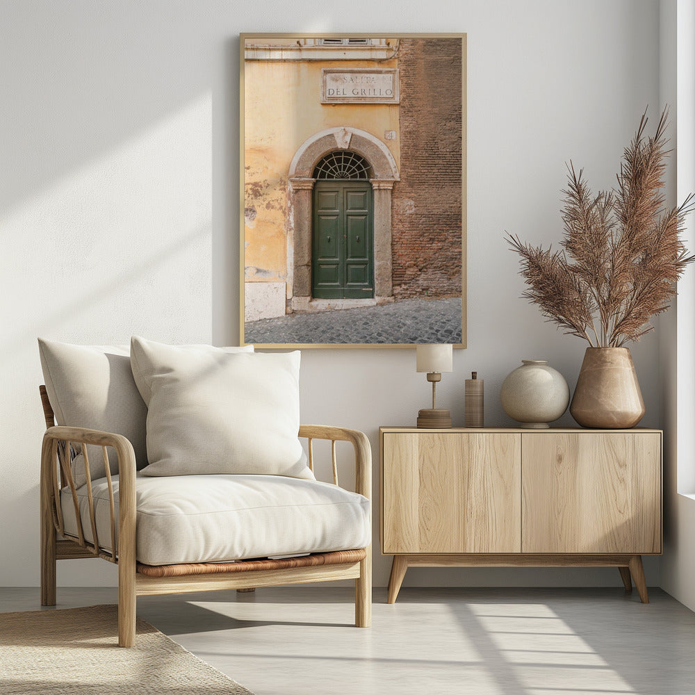 Salita Del Grillo - Poster / Art Print - interiör