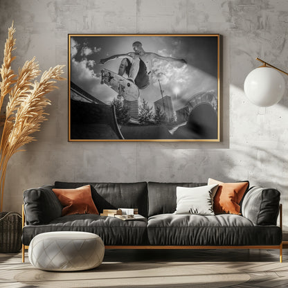 Sam Taeymans performing at "Den Dam" - Poster / Art Print - interiör