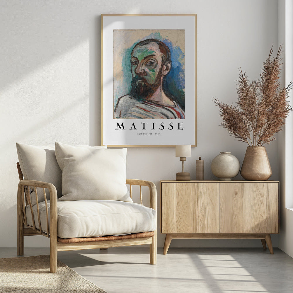 Self Portrait 1906 Poster - Poster / Art Print - interiör