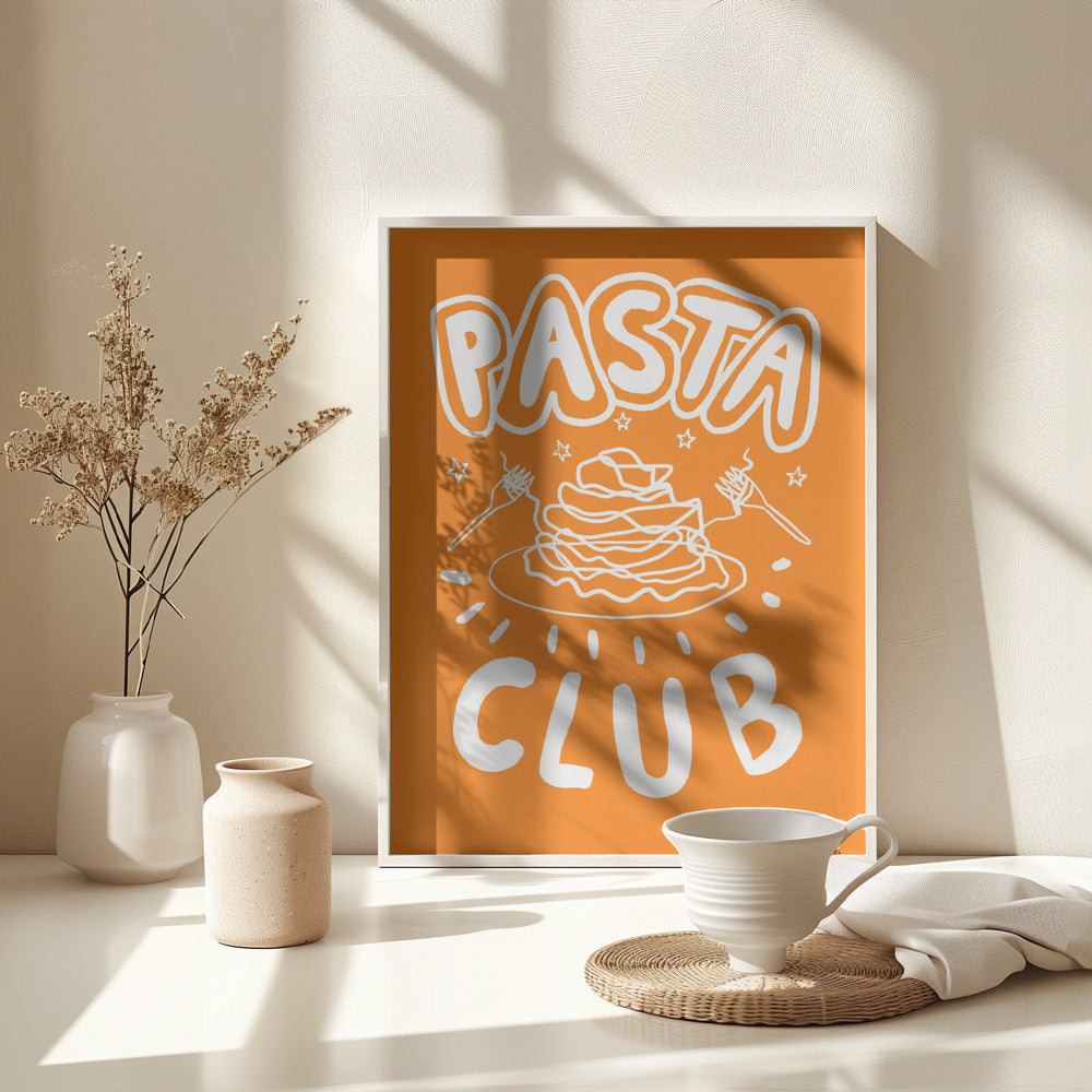 Pasta Club - Poster / Art Print - interiör