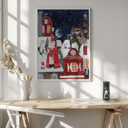 Saint Nicholas - Poster / Art Print - interiör