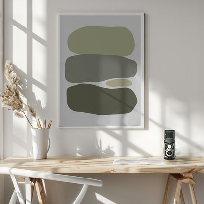 Abstract Art - Poster / Art Print - interiör