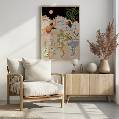 Moonlightdance - Poster / Art Print - interiör
