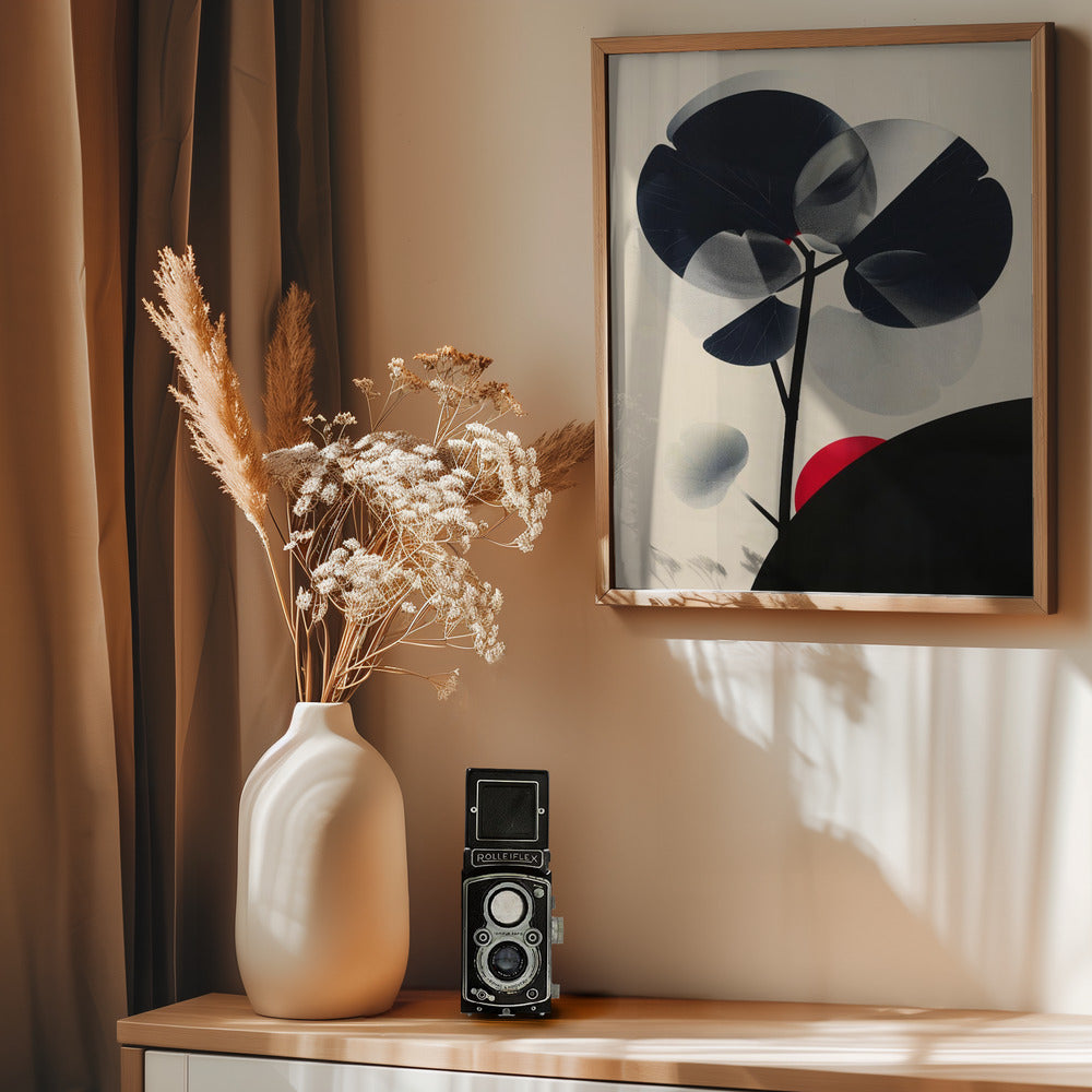 Abstract Leaves - Poster / Art Print - interiör