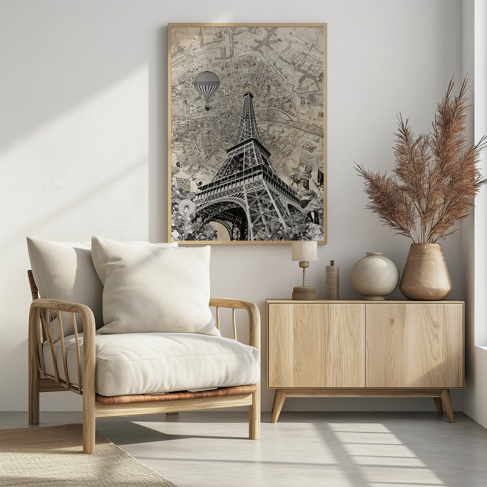 Paris 2 (City Breaks) - Poster / Art Print - interiör
