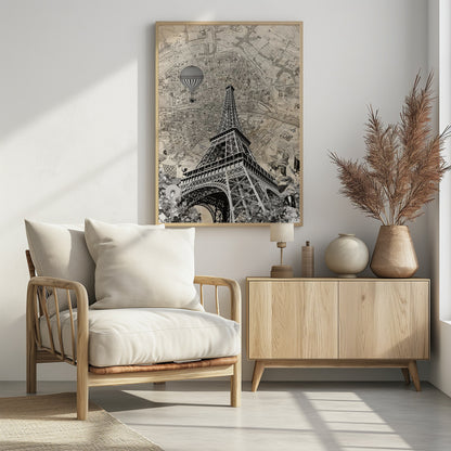 Paris 2 (City Breaks) - Poster / Art Print - interiör