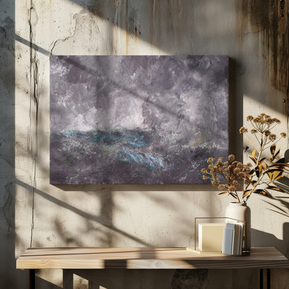 Storm In the Archipelago, Dalarö - Poster / Art Print - interiör