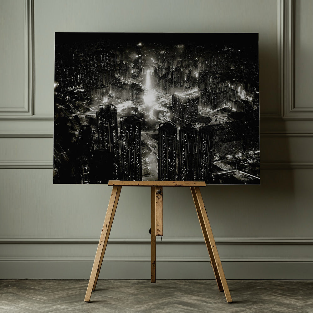 hong kong night - Poster / Art Print - interiör