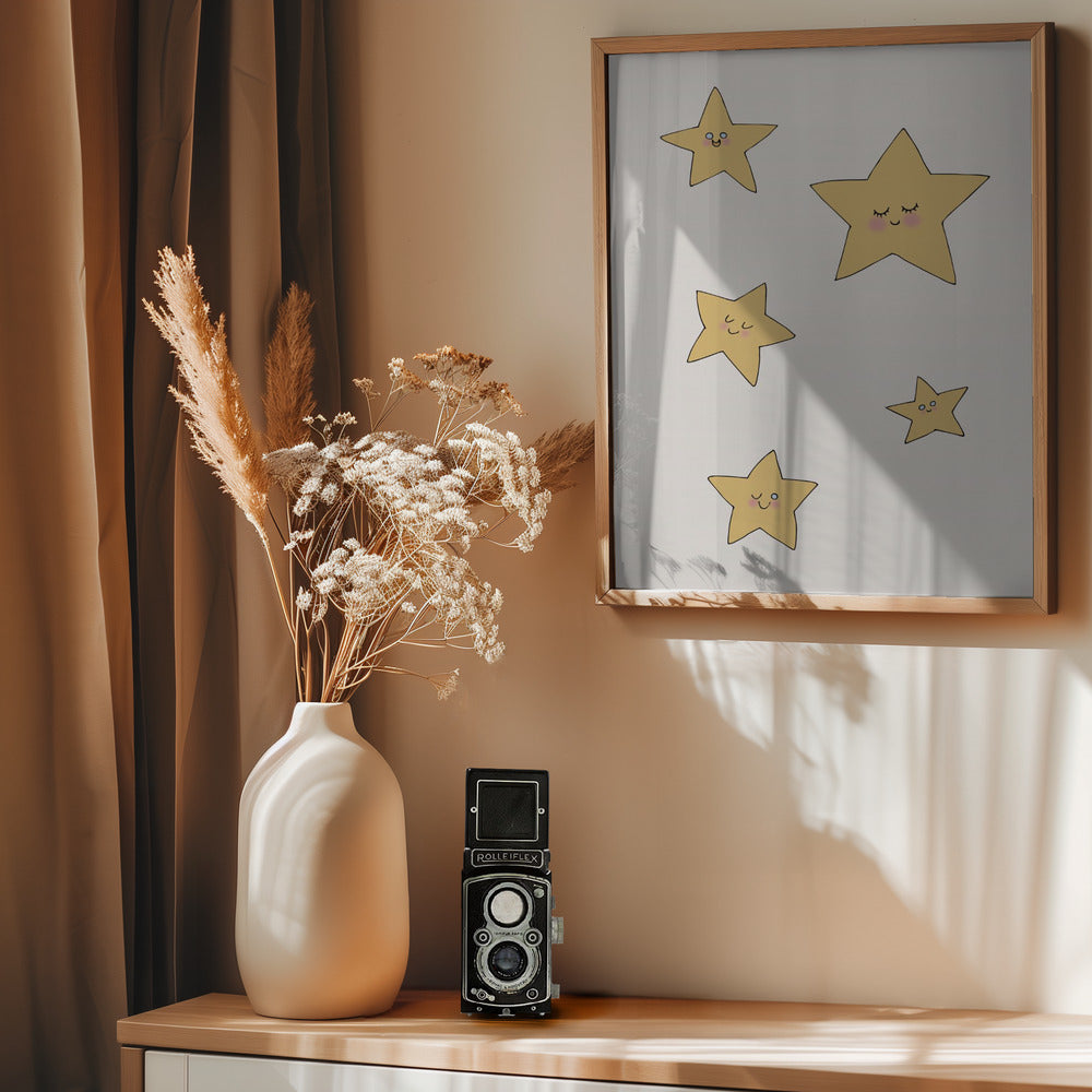 Stars - Poster / Art Print - interiör