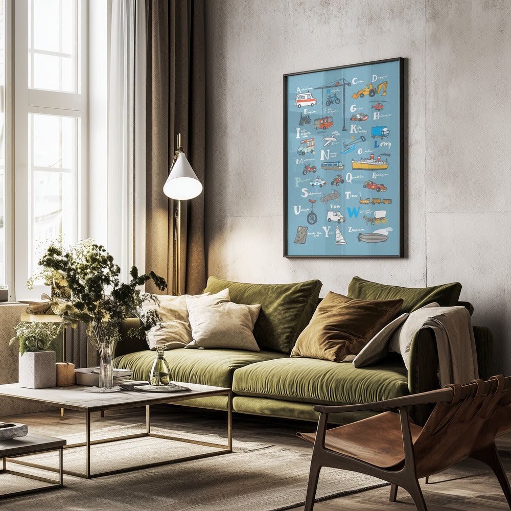 Abc Transport - Poster / Art Print - interiör