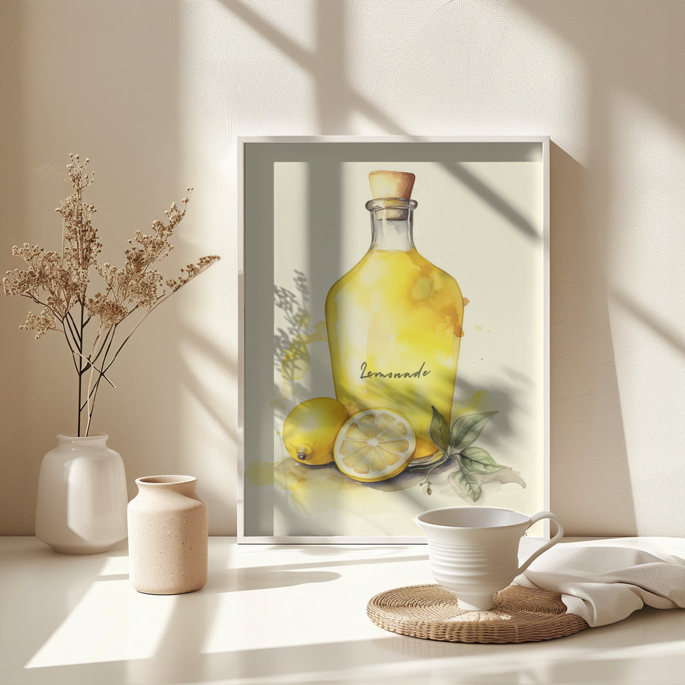 Lemonade - Poster / Art Print - interiör