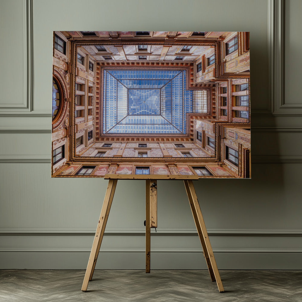 Galleria Sciarra, Roma - Poster / Art Print - interiör