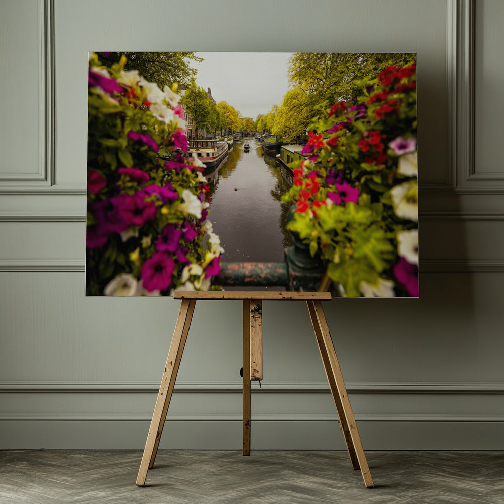 Floral in Amsterdam - Poster / Art Print - interiör