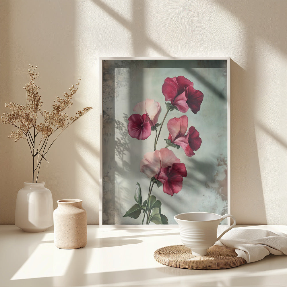 Sweet Pea - Poster / Art Print - interiör