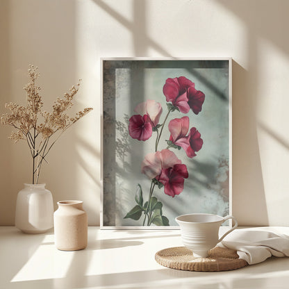 Sweet Pea - Poster / Art Print - interiör