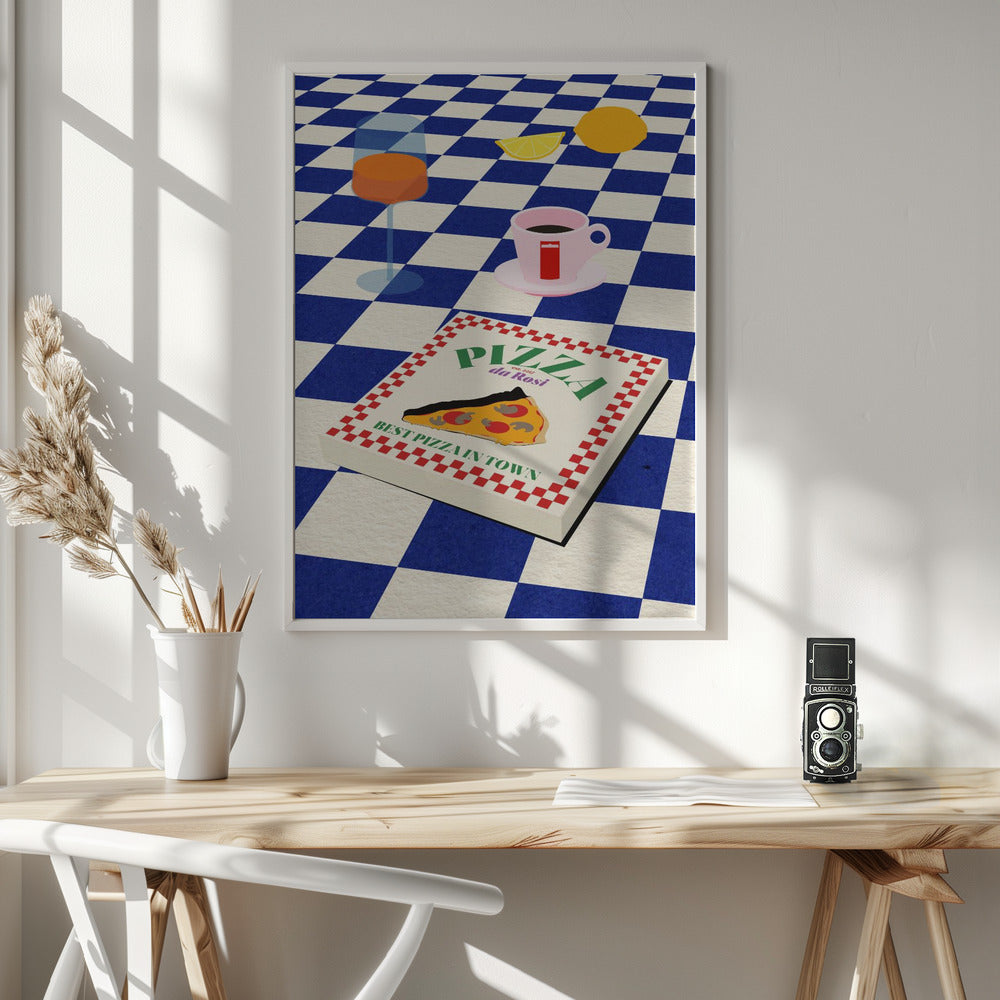 The Italian Menu - Poster / Art Print - interiör
