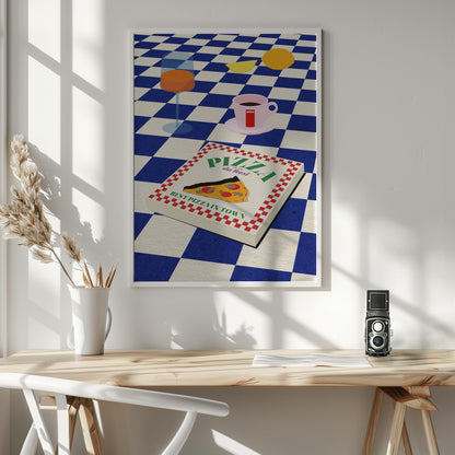 The Italian Menu - Poster / Art Print - interiör