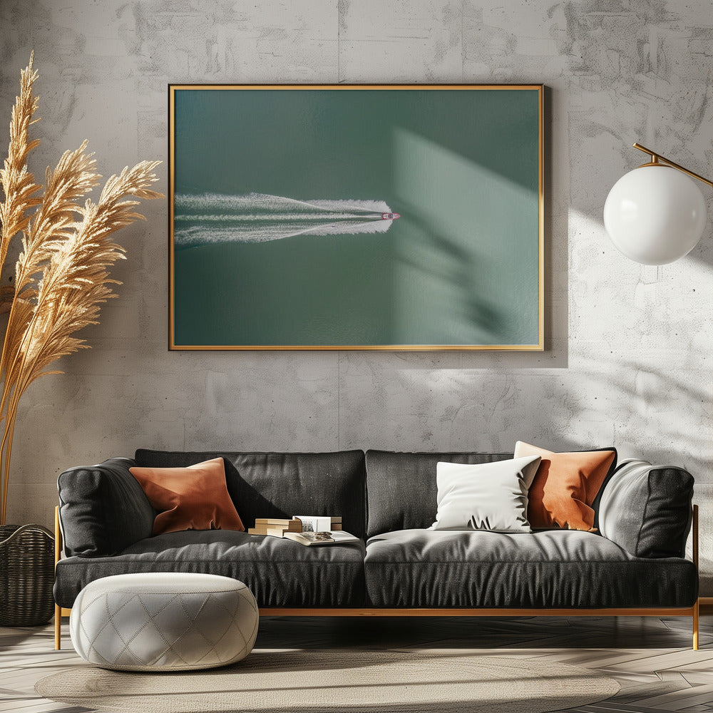 Speed boat - Poster / Art Print - interiör