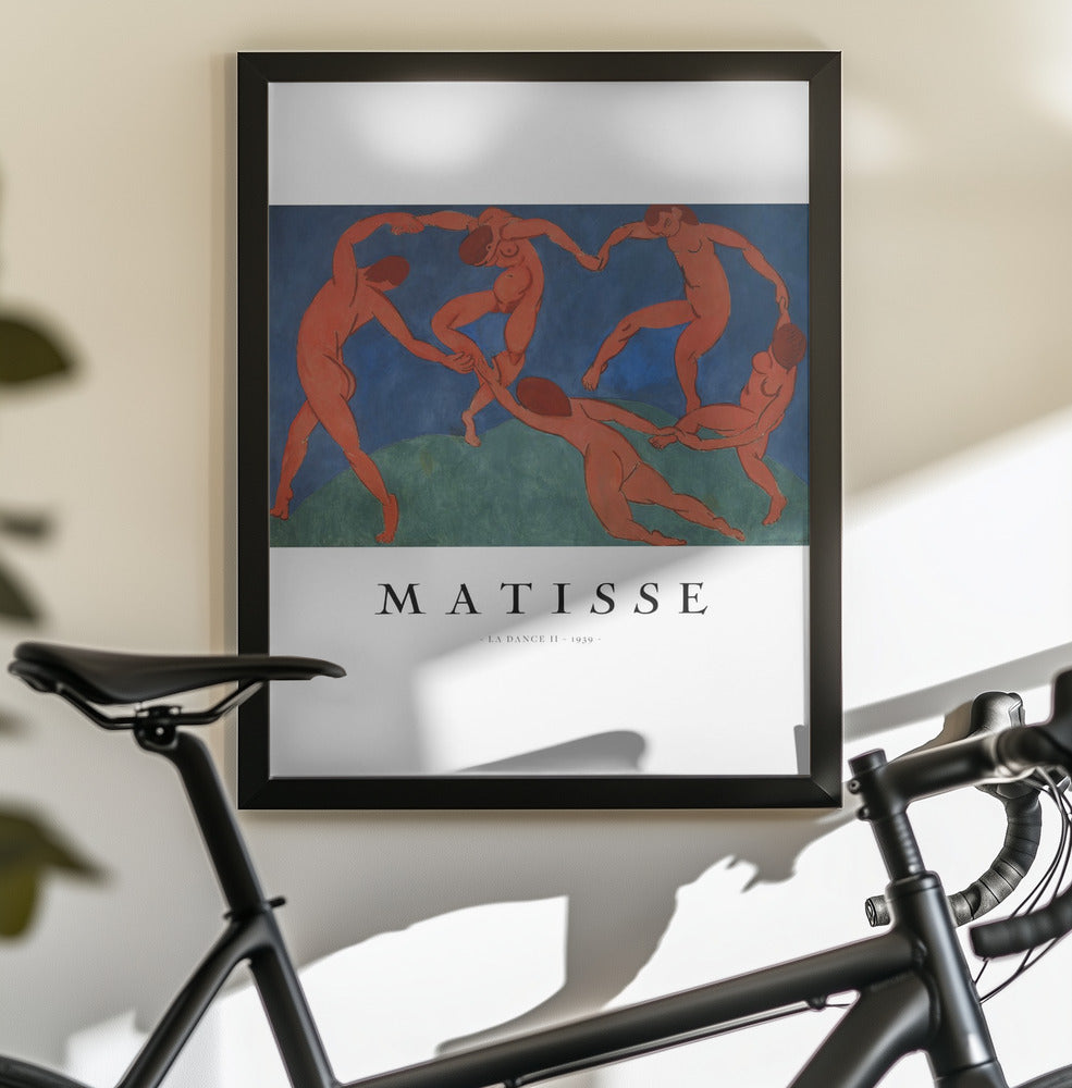 La Danse II By Henri Matisse - Poster / Art Print - interiör