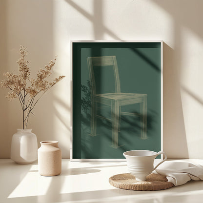 The Chair - Poster / Art Print - interiör