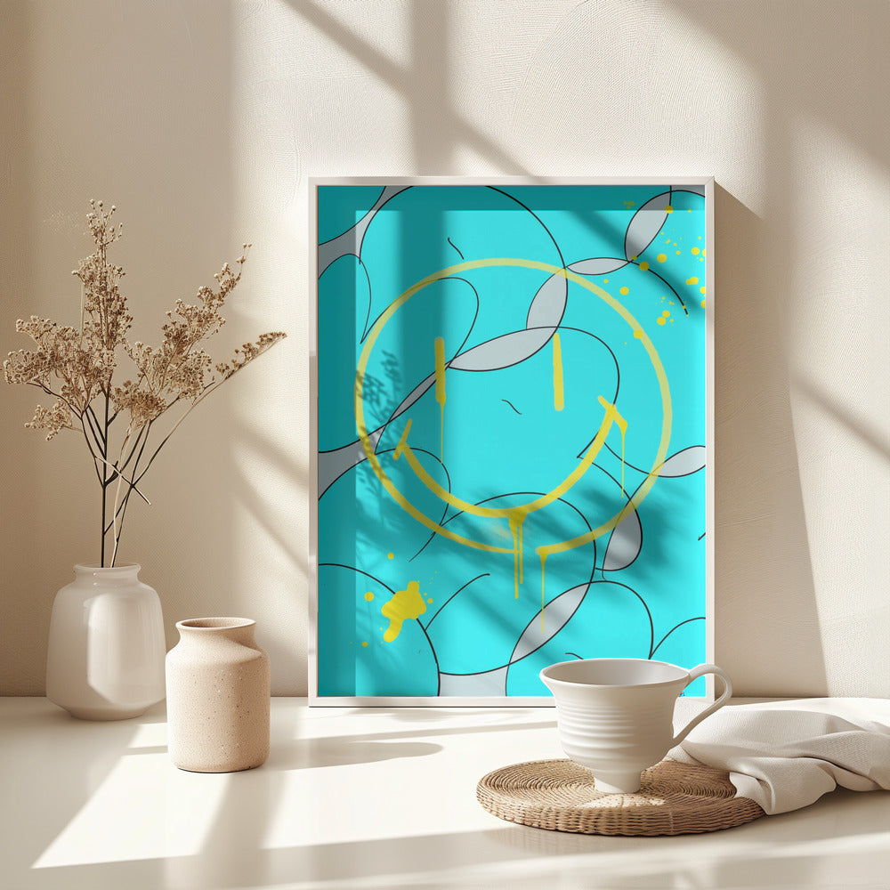 Love is pure - Poster / Art Print - interiör