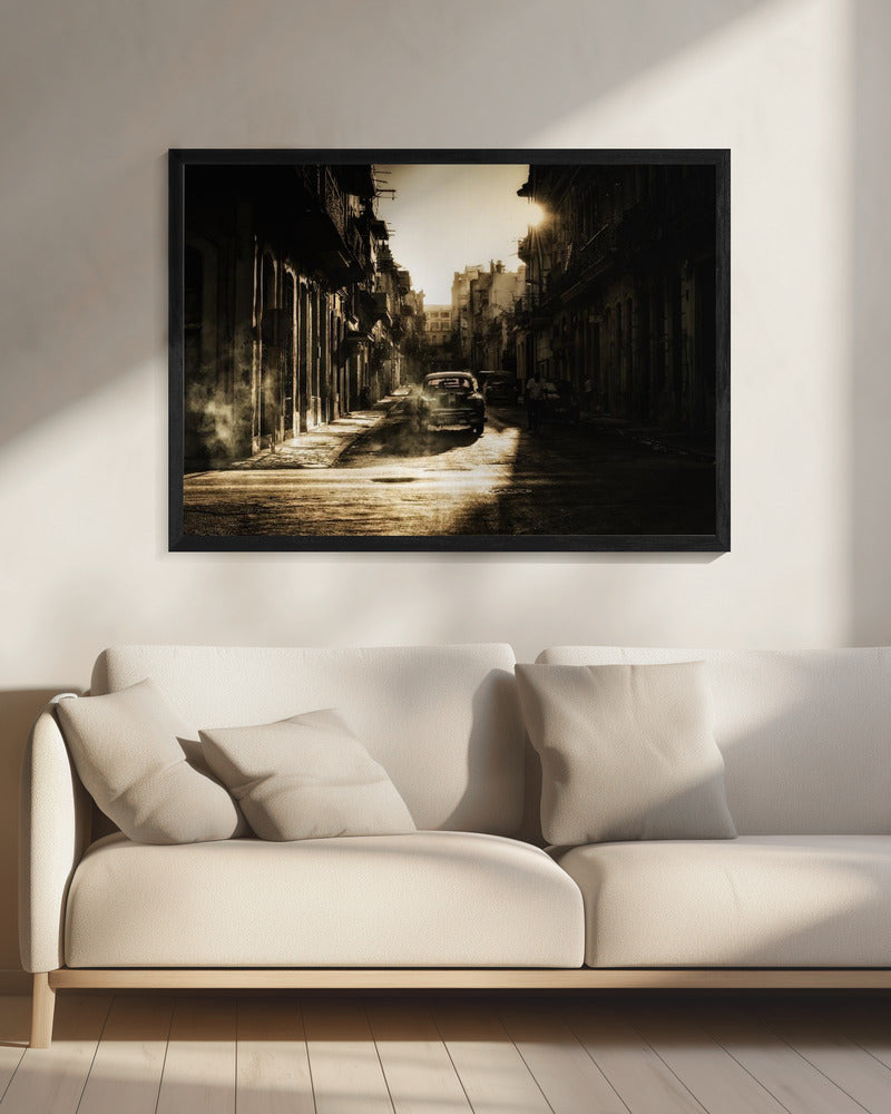 Mystic morning in Havana... - Poster / Art Print - interiör