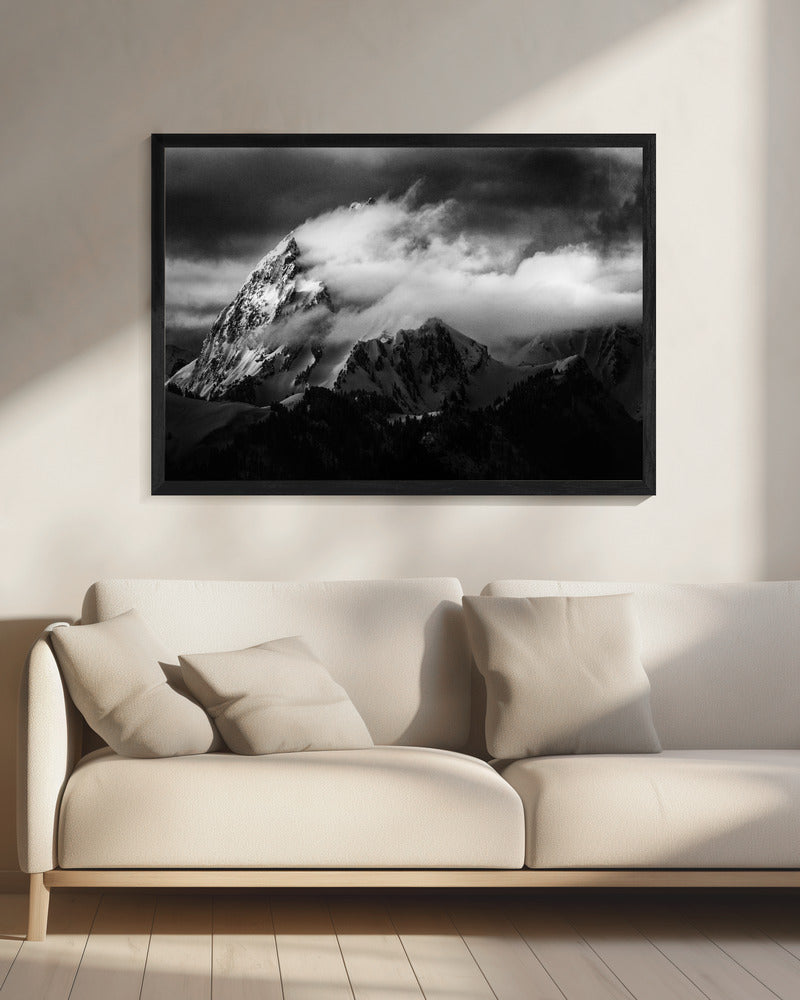 Rock and wind - Poster / Art Print - interiör