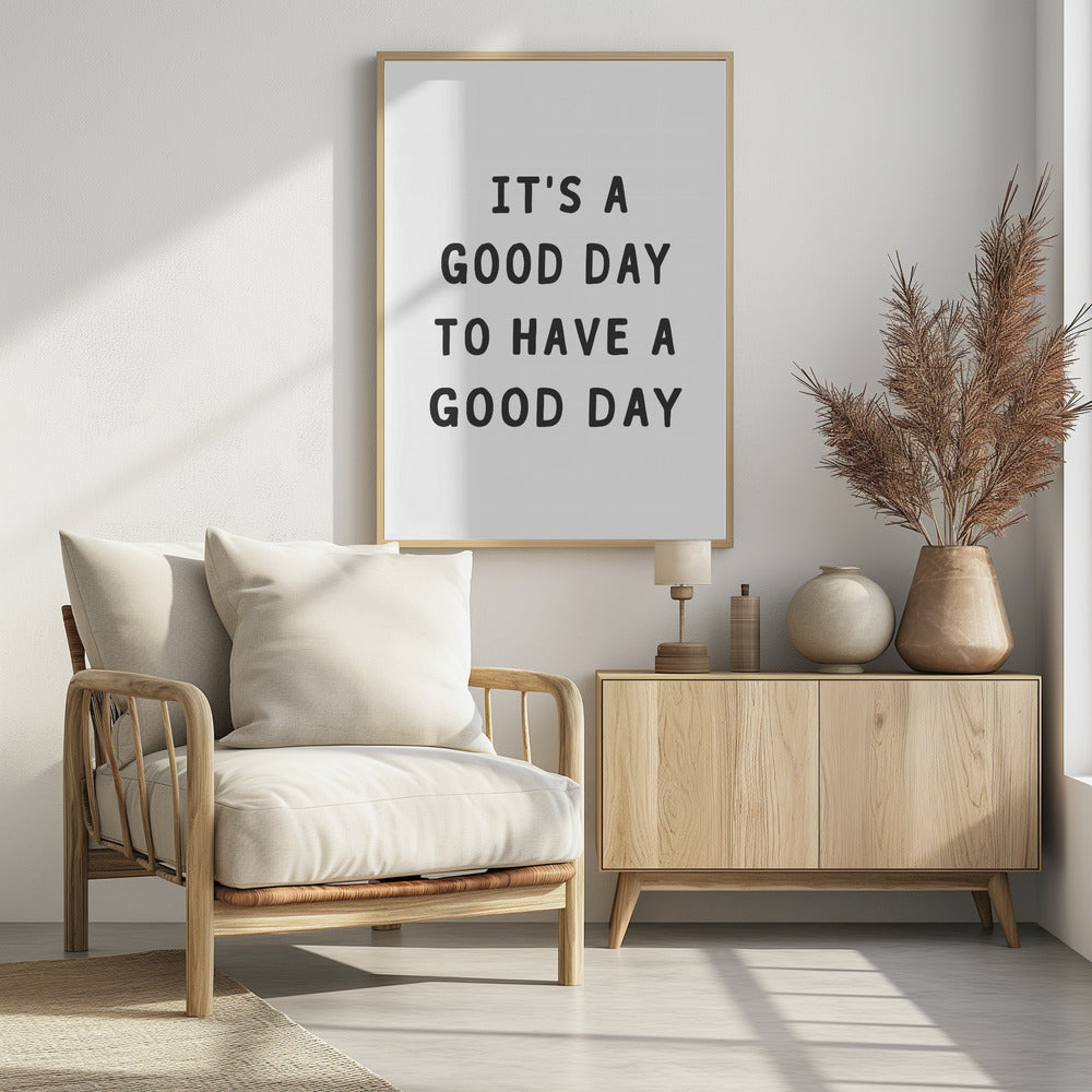 Good Day - Poster / Art Print - interiör