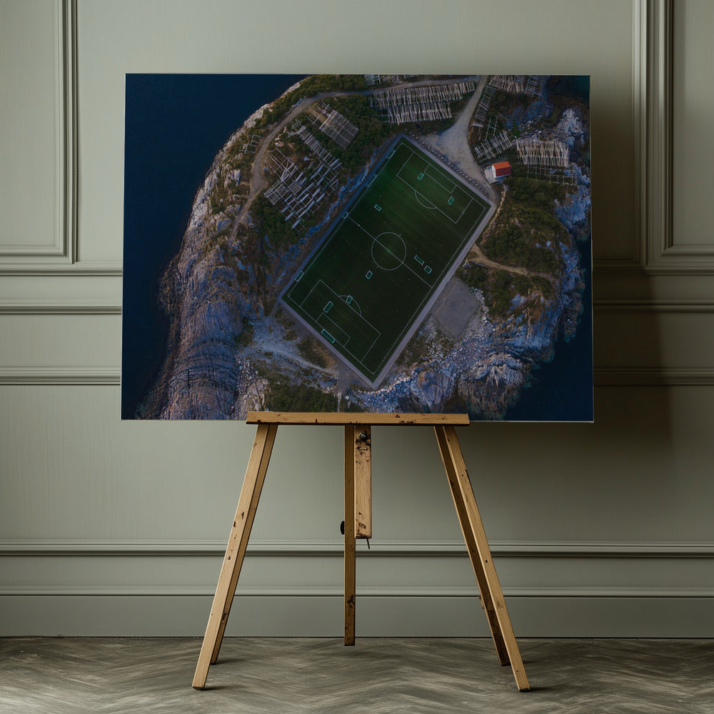 The furthest football field - Poster / Art Print - interiör