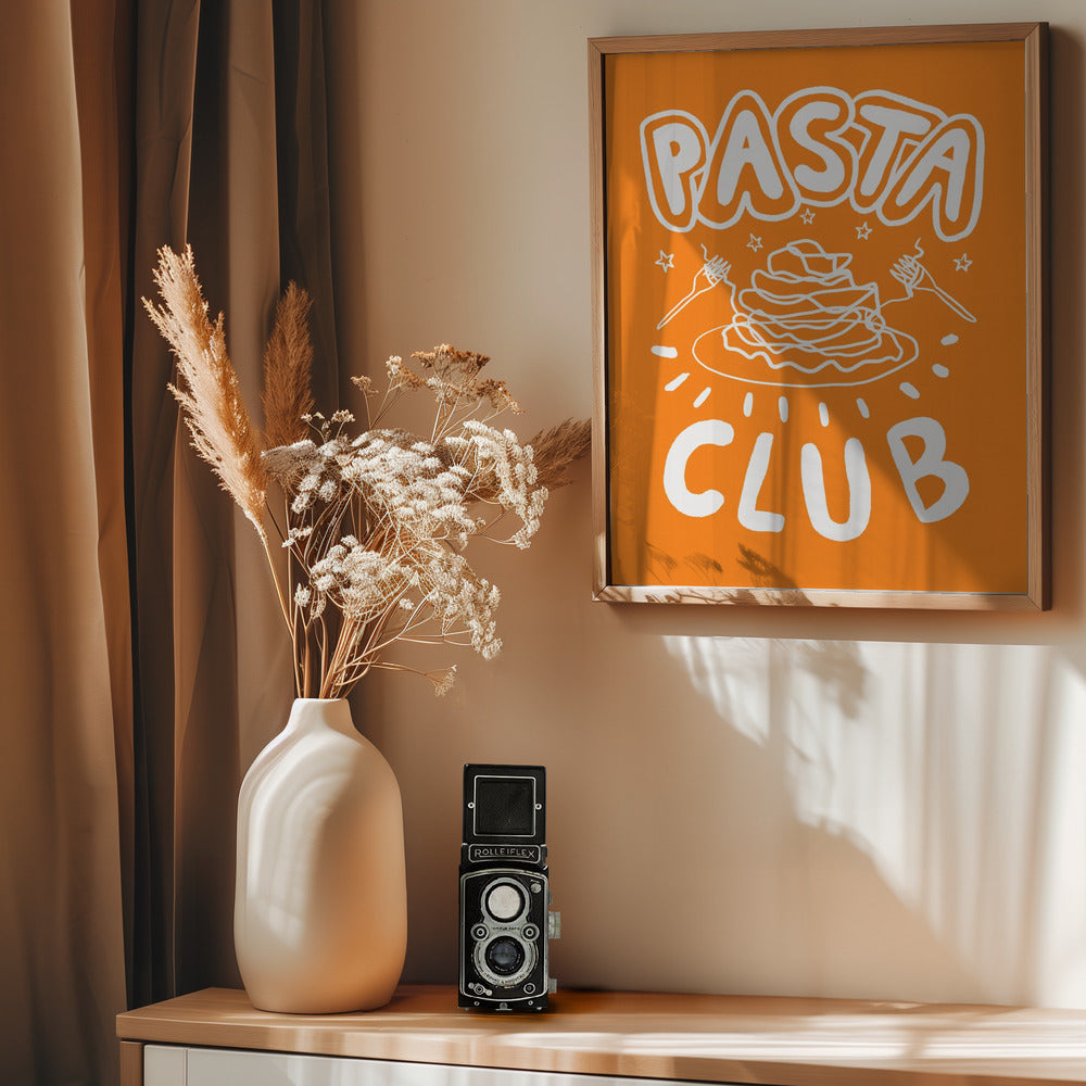 Pasta Club - Poster / Art Print - interiör