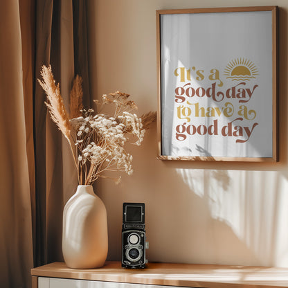Good Day No2 - Poster / Art Print - interiör