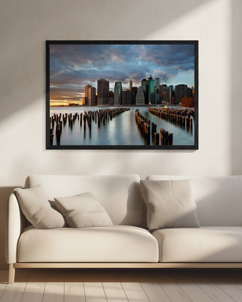 NYC Skyline - Poster / Art Print - interiör
