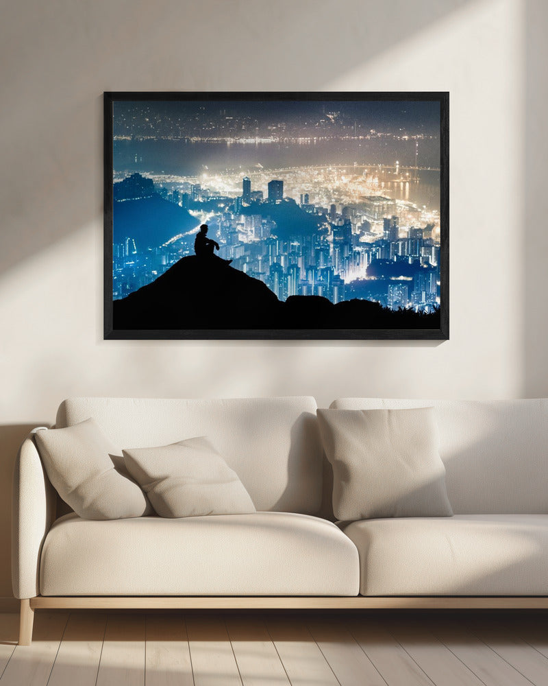 CITY WATCHER - Poster / Art Print - interiör